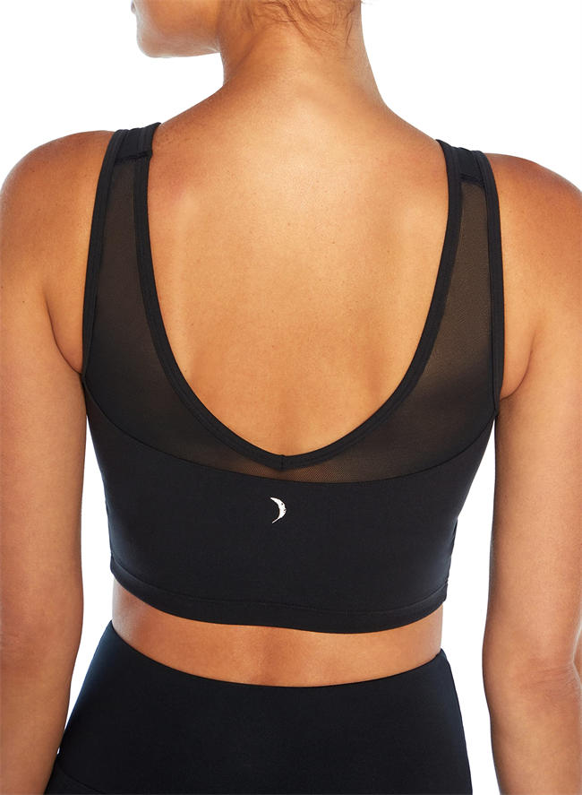 Jessica Simpson Sportswear Women Hayley Long Medium Sports Bra