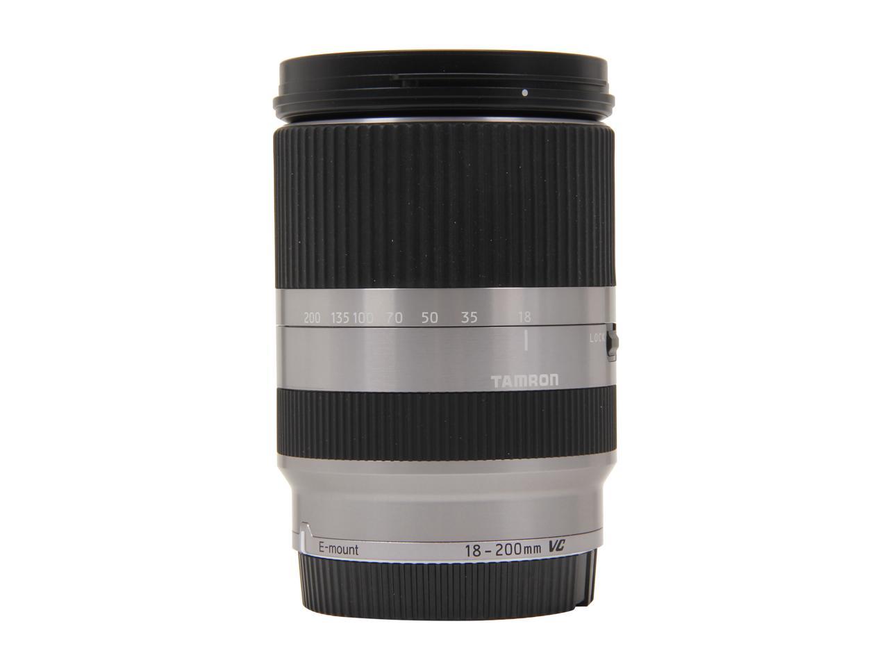 TAMRON AFB011S-700 18-200mm F/3.5-6.3 Di III VC Lens For SONY E-mount Silver