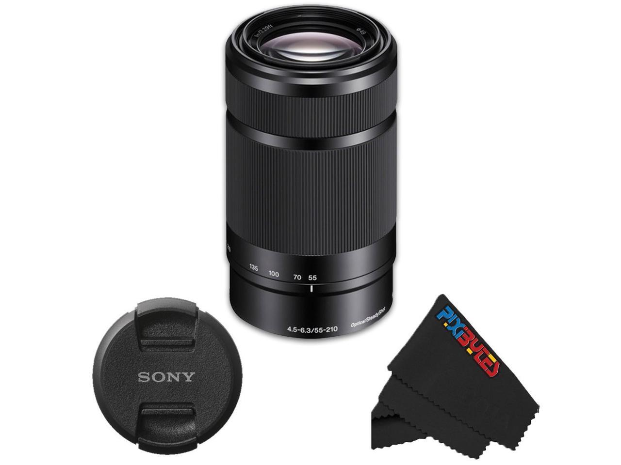 Sony E-Mount 55-210mm F4.5-6.3 Lens for Sony E-Mount / NEX Cameras (Black)